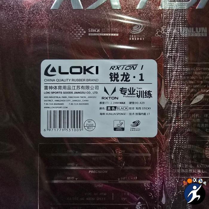 Karet Pingpong LOKI RXTON 1 Special Original
