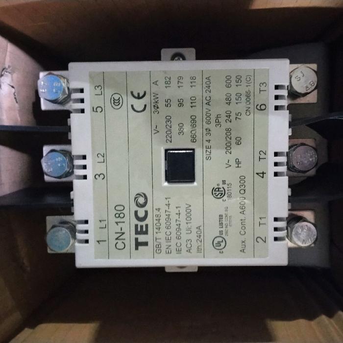 KONTAKTOR TECO CN-180 CN180 220V ORIGINAL