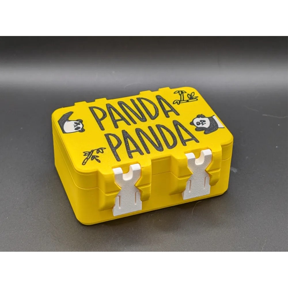 Case tempat kotak kartu card holder box panda panda