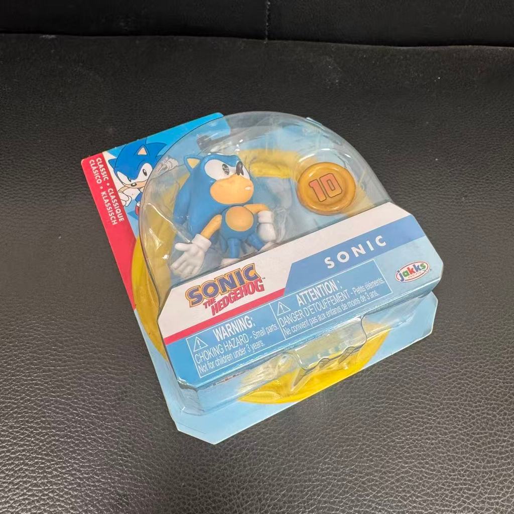 Sonic The Hedgehog 30th Anniversary SONIC 2.5" w/Coin Action Figure Jakks New