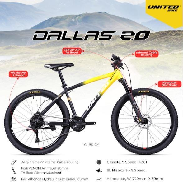 Sepeda MTB 27.5" Rubick Invoker 2782 (FREE ONGKIR)