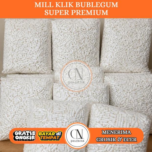 READY Gabus Busa Filter Saringan Kapas Aquarium Mill Klik Bublegum Kulitasa Super Premium/original