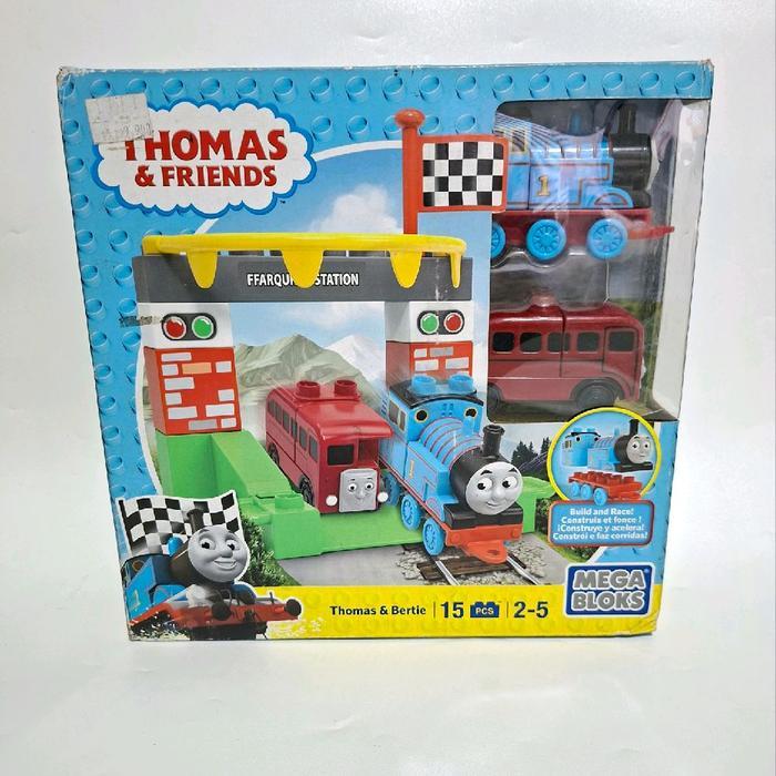 Thomas and Bertie Mega Bloks Build and Race Playset - Tus2026