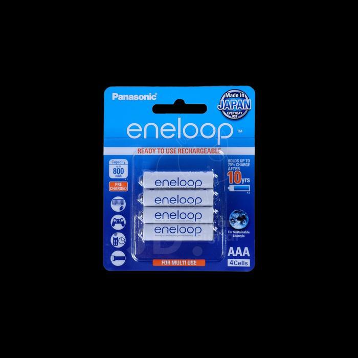 BATTERY PANASONIC ENELOOP AAA ISI 4 - RECHARGEABLE BATTERY AAA ENELOOP