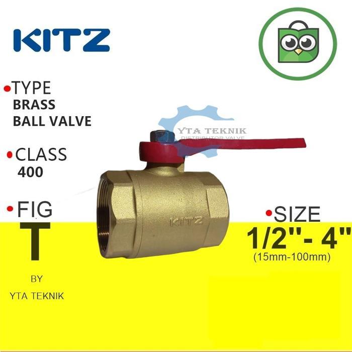 Foot Valve Pompa Ball Valve 2,5 Inch Kitz / Ball Valve 2 1/2 Kitz Foot Valve Anti Balik / Diskon 60%