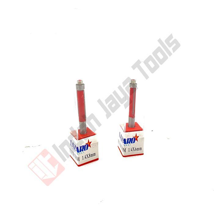 NEW LAZARO Flush Trim Bit - Mata Router Profil Straight Bit Bearing
