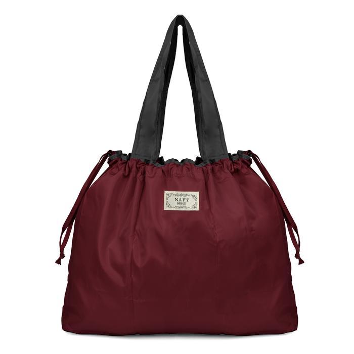 Promo Omygoose Tas Belanja Lipat Tali Serut / Shopping Bag / Tas Kantong Belanja / Tfw 074 Termurah