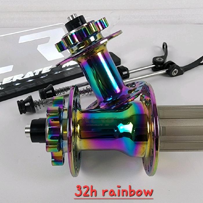 READY HUB HUB XLR8 RAINBOW 32 HOLE