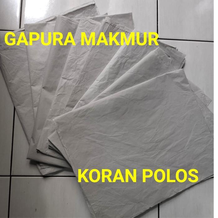 SALE KORAN POLOS / KORAN POLOS KILOAN MURAH UNTUK PACKING