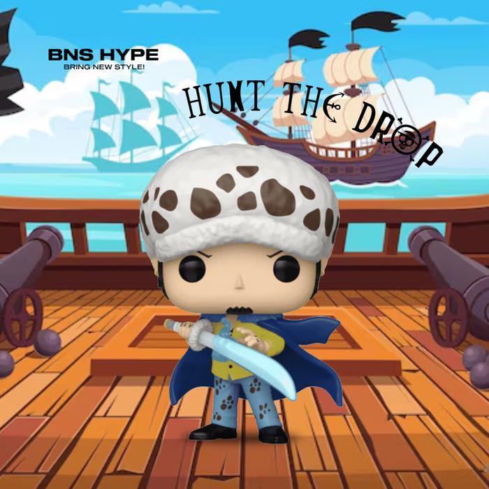 Funko POP One Piece Trafalgar Law with Blue Anesthesia Glow