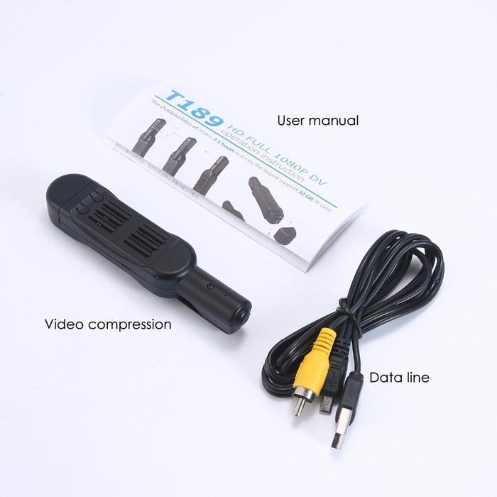 READY Kamera Pengintai CCTV Kantong Saku Portable Spy Camera Model Pulpen