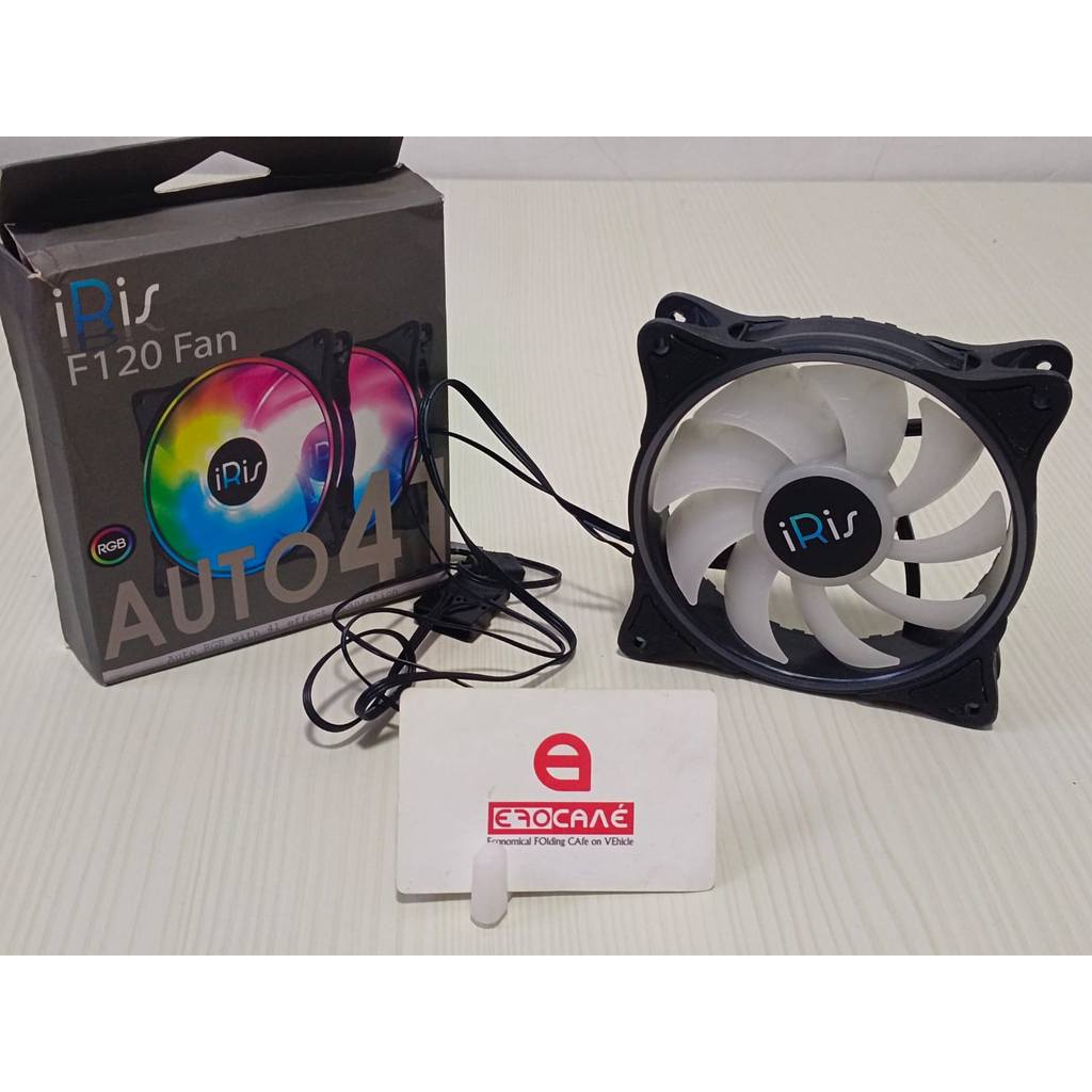 Cooler Fan iRis F120 Auto41 RGB 120mm Ring RGB LED Air CPU Cooling Fan