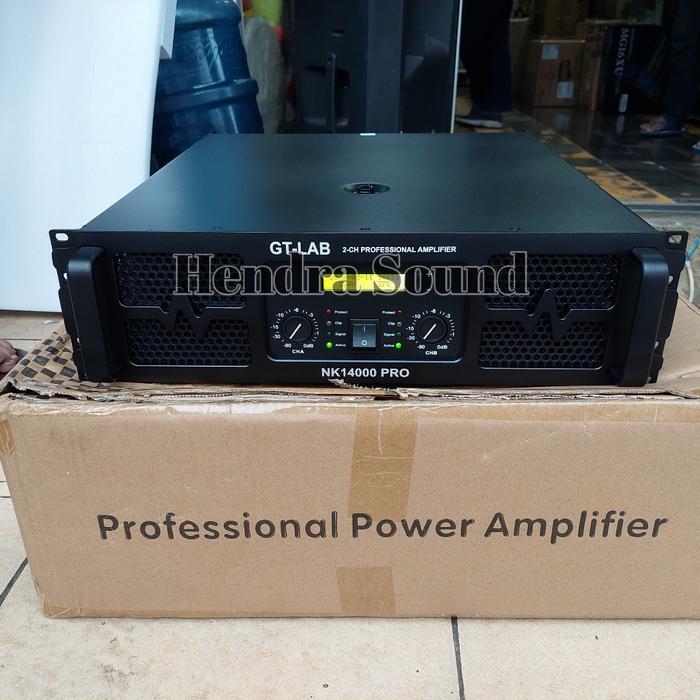 Power Amplifier GT LAB NK14000 NK 14000 PRO NK14000PRO 2channel by RDW
