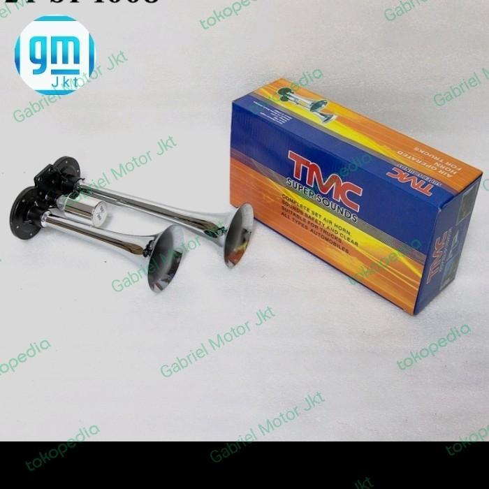Air Horn Klakson Angin Dua Merk Lowin St 1008 Trompet Model Angin