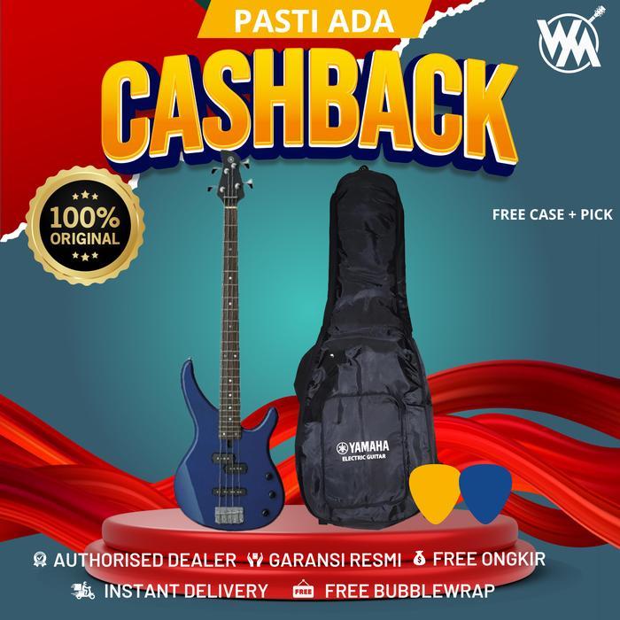 Yamaha Gitar Elektrik Bass TRBX 174 DBM / 174 free softcase + pick