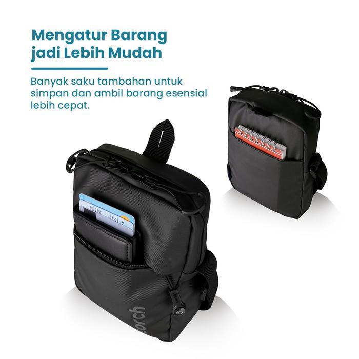Eiger - Seongdong Mini Tas Selempang Bahu Unisex - Sling Bag Travel Pouch Anti Air