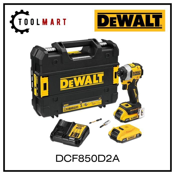 Cordless Brushless Impact Screw Driver / Mesin Bor Obeng Baterai DeWalt DCF850D2A DCF850 DCF 850