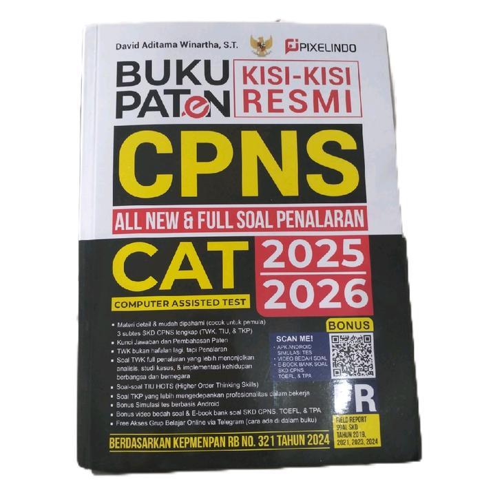 BUKU PATEN KISI-KISI CPNS CAT 2025/2026