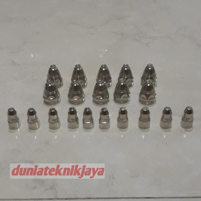10Pcs Nozzle Tip Mata Plasma P80 Cut 100 + 10Pcs Electrode Plasma P80 Cut 120 Cut 80 #Gratisongkir