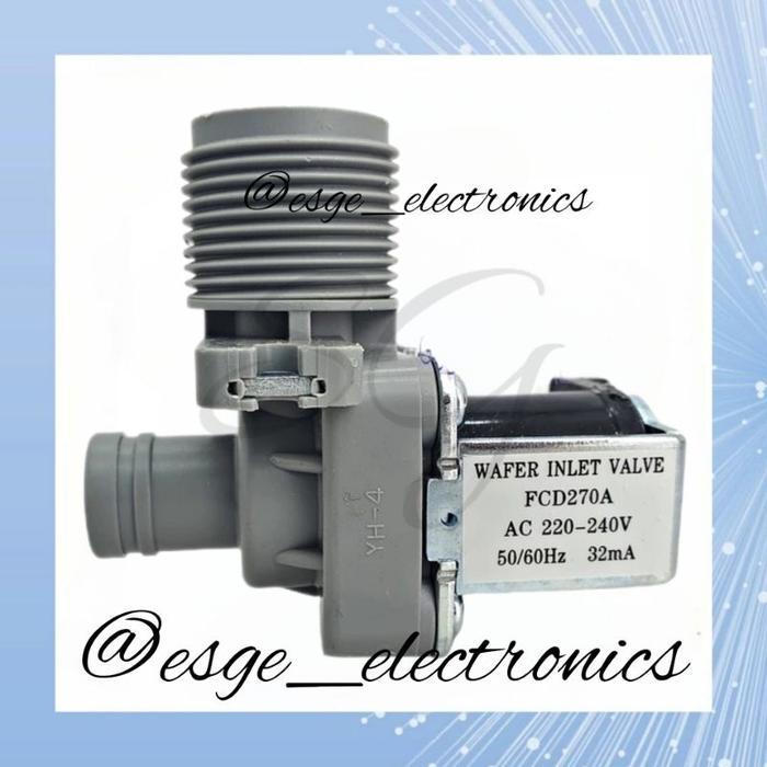 SELENOID INLET MESIN CUCI SHARP WATER INLET SOLENOID MESIN CUCI SHARP SATU TABUNG FCD-270A FCD270A