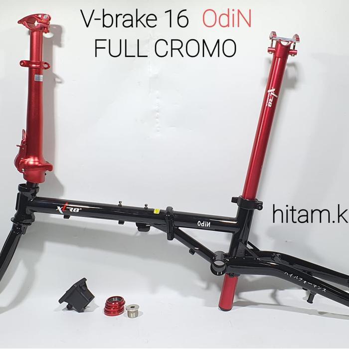 Frame Set Folding Bike XLR8 16 Odin Full Chromoly