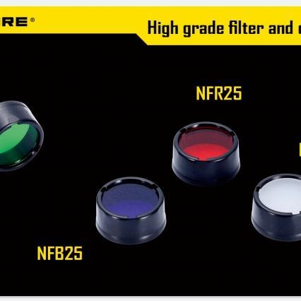 Filter Flashlight Nitecore NFB25