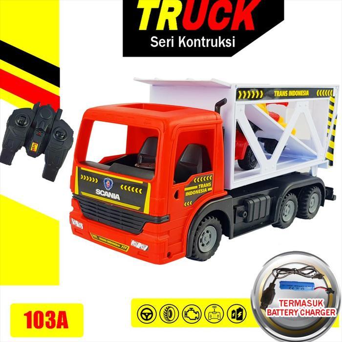 Mainan Edukasi Anak Mobil Remot Kontrol JUMBO / Truck Remote Control SERIES