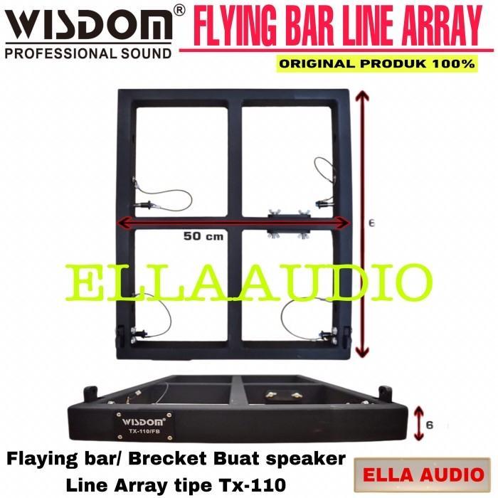 Flying Bar Line Array Wisdom TX110 Brecket Gantung Untuk Wisdom Tx-110