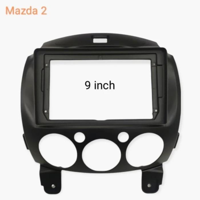 TERLARIS FRAME MAZDA 2 UKURAN 9 INCH - FRAME HEAD UNIT ANDROID MAZDA 2
