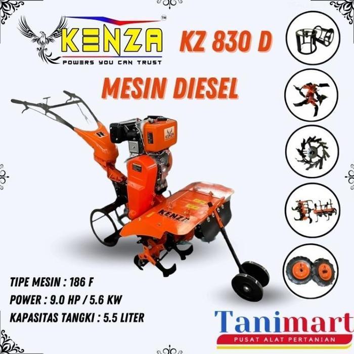 TRAKTOR KENZA 830 D MESIN DIESEL / TRAKTOR SAWAH / MESIN TRAKTOR / MESIN BAJAK SAWAH / MESIN RTH / C