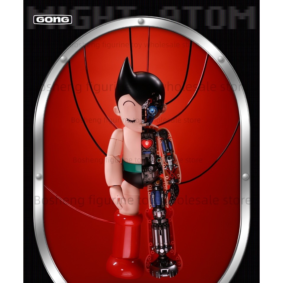 NEW GONG STUDIO Astro Boy Action Figure Alloy Movable Mechanical Assembly Figures Collection