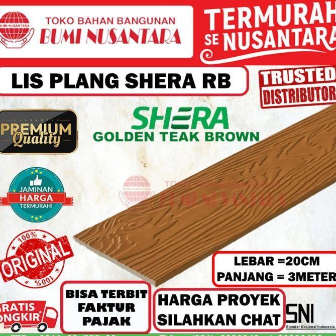 Sale Lis Plang 20Cm X 3Meter Motif Kayu Timberplank Grc Royal Shera Terlaris
