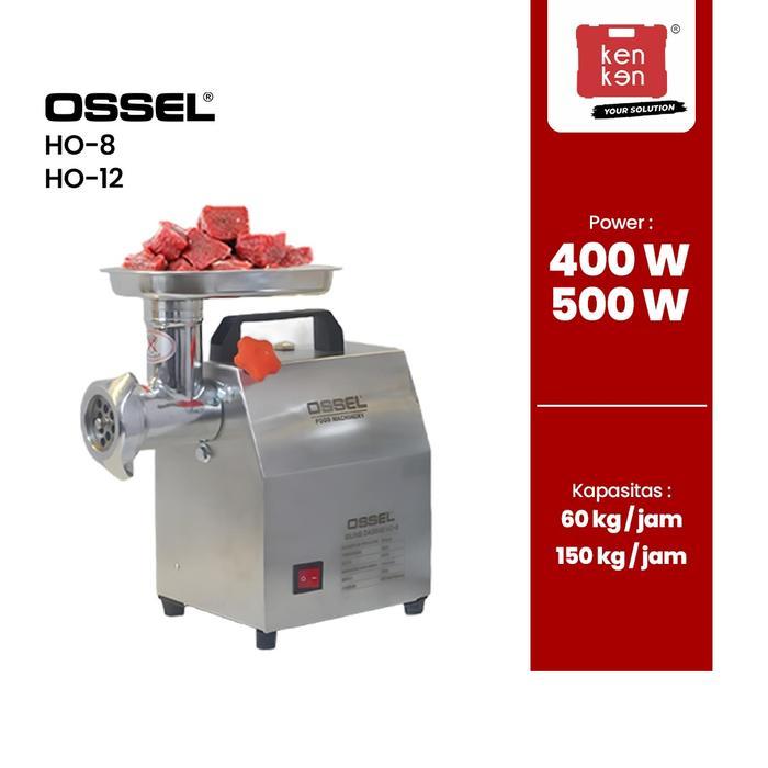 OSSEL GILING DAGING LISTRIK HO8 Ossel Gilingan Daging Listrik
