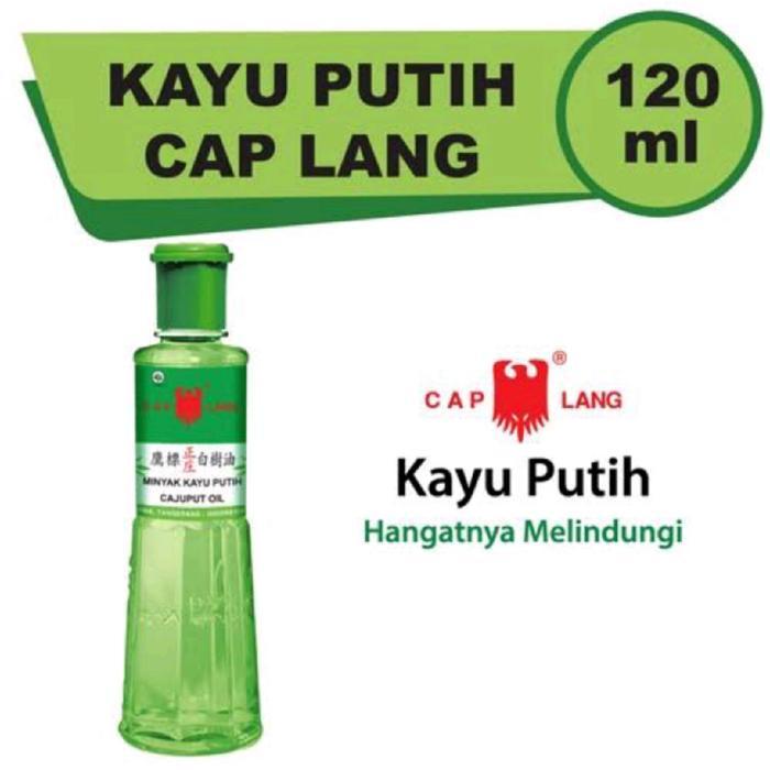 Cap Lang Minyak Kayu Putih 120 ML / Minyak Kayu Putih Lang 120ML