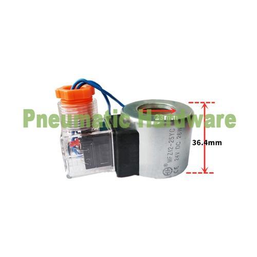 Mfz12-25Yc Mfz12 25Yc Coil Solenoid Hydraulic 24 Volt Dc 24V Kj90