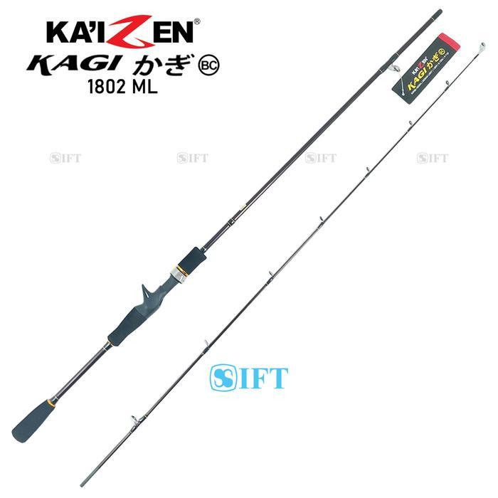Joran BC KAIZEN KAGI Baitcasting Toman Snake head Gabus