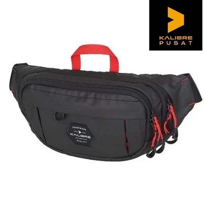 Terbagus Tas Pinggang Kalibre Astray 2L Original Sling Bag Kalibre Waist Bag Astray Original Pria