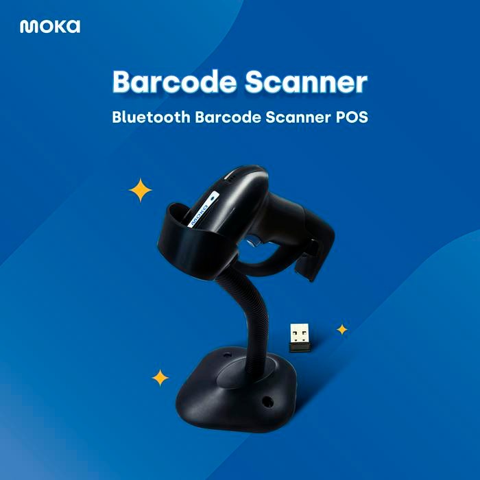 Ready Barcode Scanner Moka POS Moka POS Scanner Bluetooth