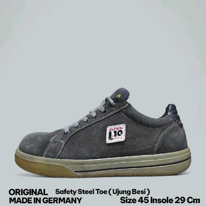 Sepatu Pria Safety Sneakers Elten Skate Vintage Original Second Size 45