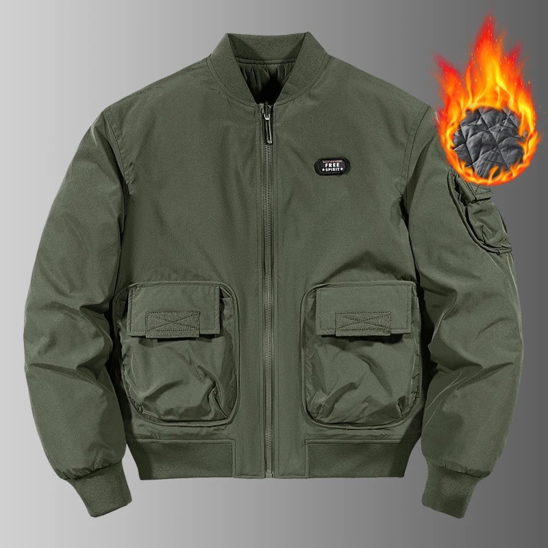 Outdoor Mountaineering Camping Windproof Breathable Men's Jacket Comfortable Multifunctional