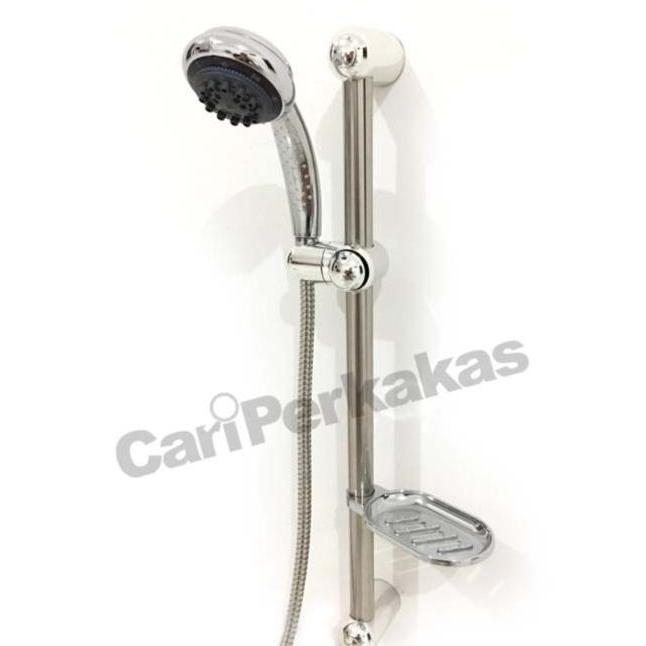 Paloma Corner - Shower Tiang - Hand Shower Set