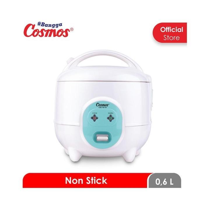 Cosmos Magic Com Rice Cooker Mini 0.6 Liter 3In1 Memasak Menghangatkan Mengukus Jar Warmer Cooker