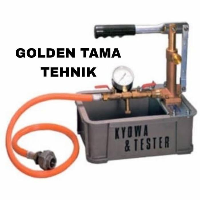 Populer Test Pump Manual Kyowa 100 Bar Test Pump Kyowa T 100K Terlariss 