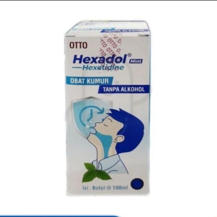 58x7- Hexadol Mint 100 Ml Obat Kumur