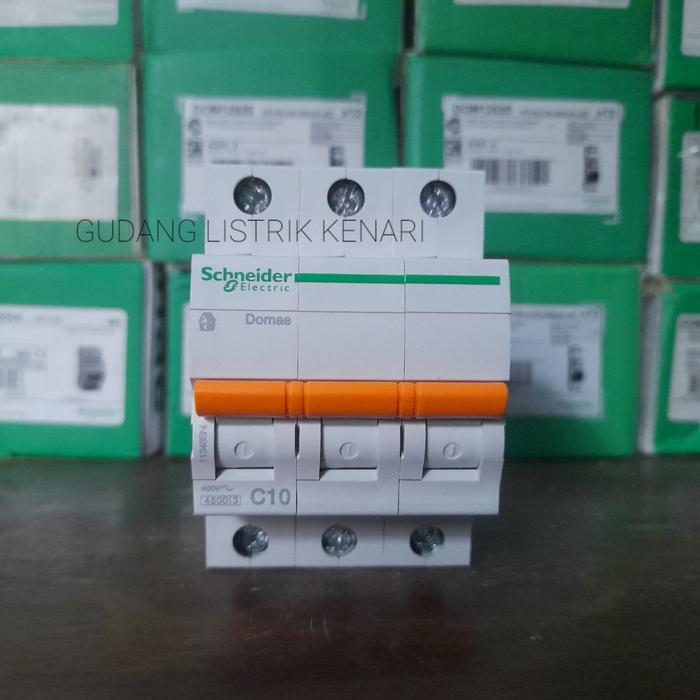 Mcb Domae 3P 10A Schneider