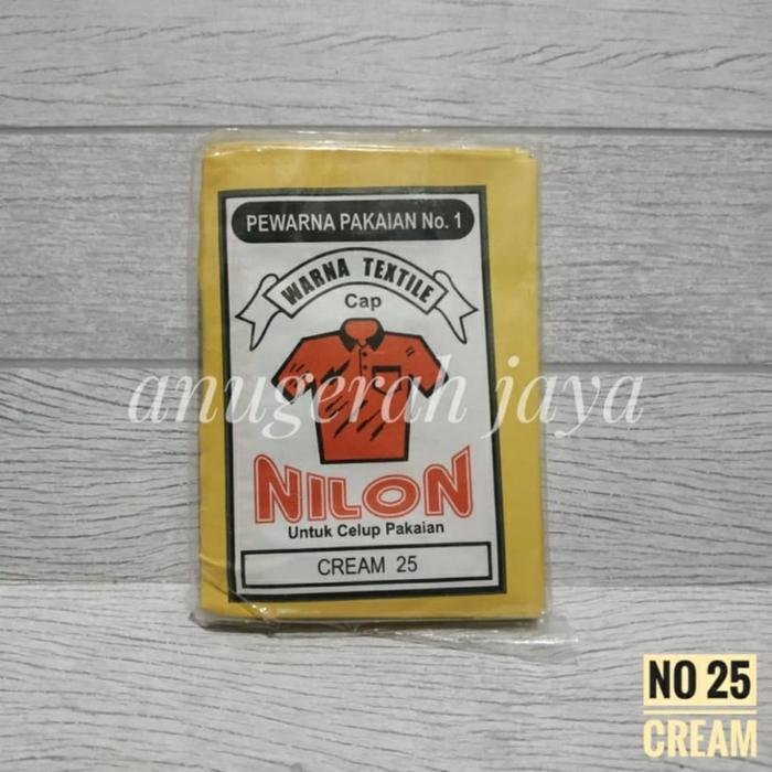 Pewarna Kain Wantex cap Nilon no 25 Cream