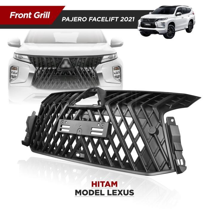Menarik Front Grill Emgi Grill Depan Pajero Facelift 2021 Model Lexus Terlariss 