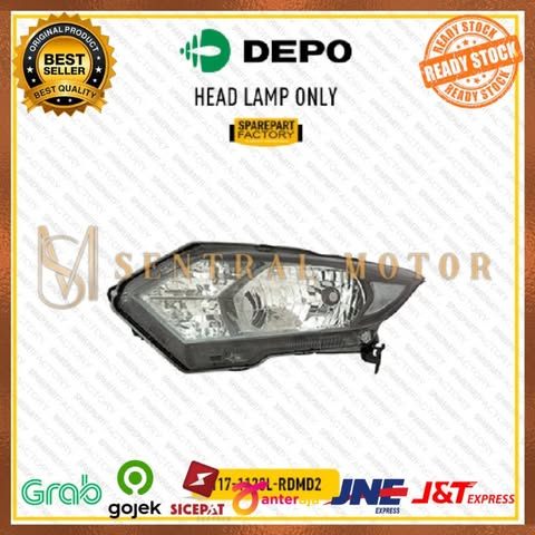 Head Lamp Lampu Depan Besar Kiri Honda HRV DEPO