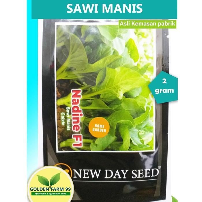 Tanamsegar- New Day Seed Benih Sawi Manis Nadine F1 Caisim 2 Gram - Original Pack Kaya Vitamin C &