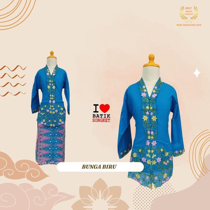 Kebaya Anak Perempuan Modern Tk Sd Smp Encim Betawi Jakarta Ondel